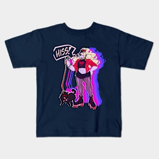 ROLLER BLADIN VAMPIRE Kids T-Shirt